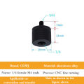 Conversion Screw Dual Nuts Tripod Mount Screw 1/4 to M4 M5 M6 M8 M10 Inch Projector Bracket Adapter Converter for DSLR Camera Tripod Photography Accessories Kengding. 