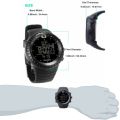 Military Men's Digital Sports Watch Waterproof with LED Back light Watch for Men, Wrist Watch For Men, quartz movement watch for men with Box, Fashion Quartz / The Greetings. 