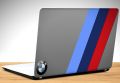 BMW logo, brand, vehicle, blue, red, , Laptop Skin Vinyl Sticker Decal, 12 13 13.3 14 15 15.4 15.6 inch Laptop Skin Sticker Cover Art Decal Protector Fits All Laptops. 