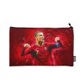 Ronaldo Pencil Pouch Pencil Pouch for Girls & Boys (Digitally printed on Cloth) By Zezo. 