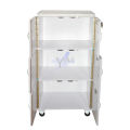 white 4x2 Feet Six Door Wooden Sheet Kitchen Cabinet Cupboard Wardrobe Office Cabinet. 