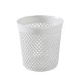 Portable Mini Plastic Pen Holder Hollow Pen Holder Simple White/Grey Storage Tube Anti-skid Protrusions Storager Baskets Box. 