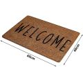 Brown Doormat Black Font Bathroom Non Slip Indoor Outdoor Floor Rug Shoes Scraper Floor Mat Carpet Bathroom Kitchen Entrance Rug. 