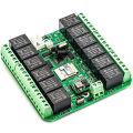 12 Channal tuya Smart wifi switch 12v dc 10A Home automation device Wireless Relay Switch Module APP Smart Home Automation Module. 