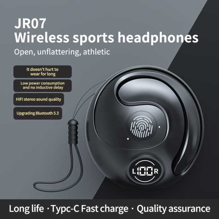 JR07 TWS Bluetooth Earphones Wireless bluetooth headset Noise Cancelling Headsets With Microphone Headphones