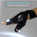 LED Flashlight Mechanic Gloves - Flexible LED Gloves for Working in Darkness & Night Reading & Repairing -Hands Free Flashlight. 
