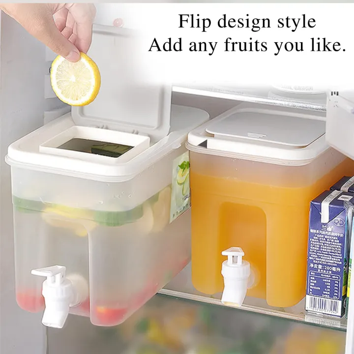 Plastic%20Drink%20Dispenser,%20Beverage%20Dispenser%20With%20Spigot,%201%20Gallon%20Iced%20Juice%20Lemon%20Dispenser%20For%20Party%20Daily%20Use,%20Milk%20Dispenser%20For%20Fridge%20Gallon,%20Small%20Water%20Dispenser%20-%20Image%207