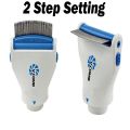 New V Comb Head Lice Machine With Filter - Electronic Head Lice Removal Machine - Eggs Remover Hair Vacuums Machine for lice - White. 