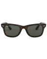 Ray-Ban Original Wayfarer Classic Square Acetate Polished Havana Frame Green Polarized Lenses-RB2140-902/58-50. 