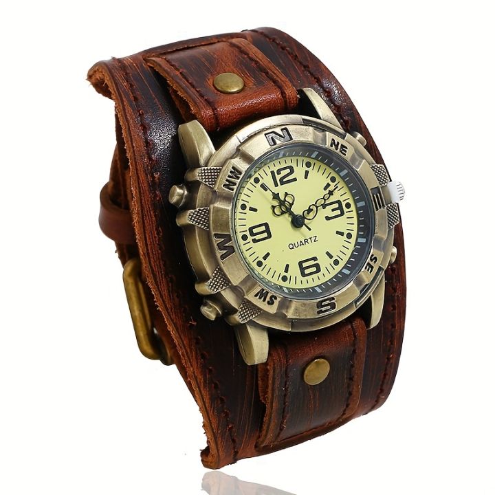 Punk Retro Leather Watch