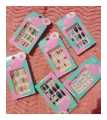 Artificial Nails-12 Pcs- Pre Glued Artificial Nails- Different Colors Available- Fake Nails- Nail Art For Girls- Ladies & Women Fake Nails-Branded Nails Fake. 