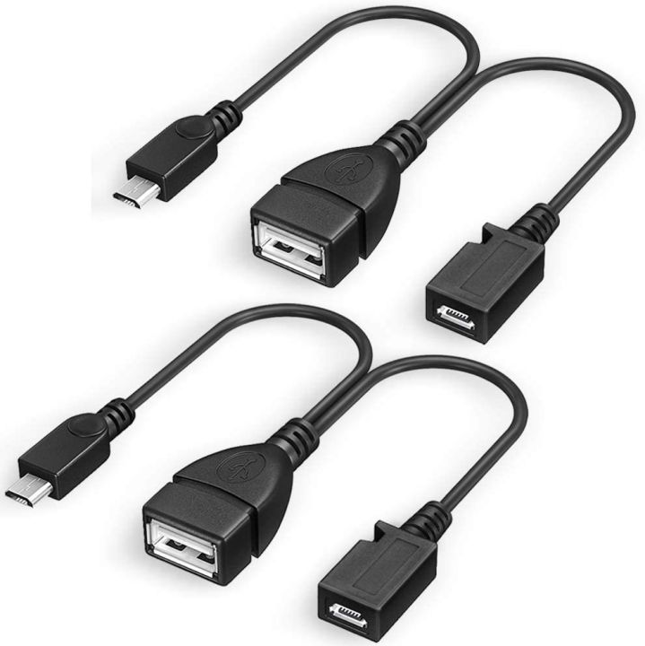 2 Pack Usb Port Terminal Adapter Otg Cable For Fire Tv 3 Or 2nd Gen Fire Stick dropshipping