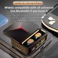 Delenzo Mart Original TWS M90 Wireless Headphones Sliding Cover Gaming Earphone Bluetooth 5.3 Sport Earbuds Music Headsets. 