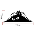 Big Eyes Car Sticker Scratch Cover Decal Auto Decoration Funny Peeking Monster Waterproof Self adhesive Sticker Car Styling. 