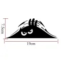 Big Eyes Car Sticker Scratch Cover Decal Auto Decoration Funny Peeking Monster Waterproof Self adhesive Sticker Car Styling. 