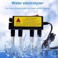 New Electrolyzer Water Electrolysis Apparatus TDS Water Quality Testing 220V used with TDS PH and EC tester. 