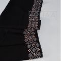 Stoler scarf black stoller scarf hijab chifdon Black stole. 