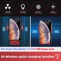Fashion Qi Fast Wireless Charger Car Phone Holder Smart Infrared Sensor Air Vent Mount Automatic Clamping Mobile Phone Stand S11. 