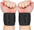 TuffWraps Wrist Wraps Weight Lifting Gym Wrist Wraps For Workout Fitness   No Thumb Loops, Quality Gym Wrist Wraps for Weightlifting, Bench Press, Powerlifting, and Cross-Training—Try The Belt Loop Tightening System multi colors. 