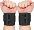 TuffWraps Wrist Wraps Weight Lifting Gym Wrist Wraps For Workout Fitness   No Thumb Loops, Quality Gym Wrist Wraps for Weightlifting, Bench Press, Powerlifting, and Cross-Training—Try The Belt Loop Tightening System multi colors. 