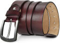 COWATHER Men Dress Casual Belts with Genuine Leather Classic Belt for Men 3.8CM Wide Belts. 