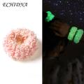 ECHIDNA Hair Tie Fuzzy Girls Glowing Hair Band. 