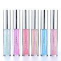 liquid crystal glitter lipstick laser holographic lip tattoo lipstick makeup pigment jelly lip gloss. 