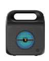 KTS 1837 Portable Bluetooth Speaker 4 Inch with LED Light FM Radio USB SD Card Support and Solar Charging. 