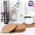 Gift City Presents 1/3/6/12 Pcs Round Plain Cork Tea Coaster Heat Insulation Non-Slip Tableware Kitchen Cup Mat Household Drink Coffee Tea Cup Pad Table Decoration. 