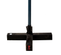 Portable Badminton stand poles Set - Black. 