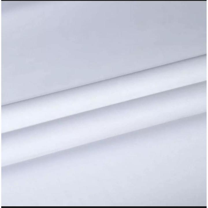 Premium White Suit Of KT Unstitched Fabric For Men (shalwarkameez)