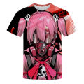 3D Magical Destroyers Mahō Shōjo Anarchy T Shirts Women/men Prevalent T-shirts Japanese Anime Tshirts Spring and Summer Handsome. 