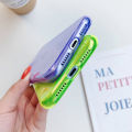 Matching Phone Case And Airpods 2 Set For iPhone 11 Pro Max XS 12 SE 2020 X XR 7 8 Plus Fluorescent Clear Transparent Soft Cover. 