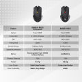 Fantech Raigor III WG12 2.4 GHZ Wireless Gaming Mouse Ambidextrous Design With PixArt Optical Sensor For Pro Users. 