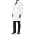 Wrinkle Free Lab Coat for doctors, medical/MCAT students, chemistry, biology lab students | Best Quality | KT Cotton mix material. 