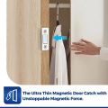 Pair Magnetic Door Catch Ultra Thin Cabinet 2 Magnets Magnets Stainless Steel Cabinet Door Magnetic Catch Adhesive Cabinet Door Magnets For Kitchen Closet Drawer Magnetic Cabinet Latch. 