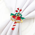 Table Party Gloves Hotel Bell Buckle Wedding Snowman Rings Christmas Napkin. 