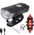 Bike Lights, Super Bright USB Rechargeable Bike Lights Set, Powerful Bike Headlights, Rear Lights, Quick Removal of Bike LED Lights Road, Mountain Bike. 