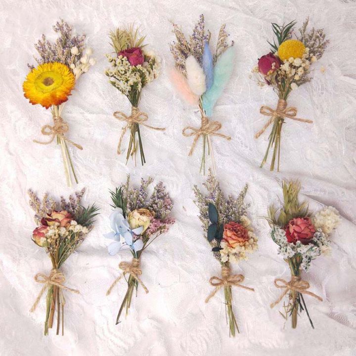 Mini DIY Gypsophila plants Decorative Wedding Party Decoration Rose ...
