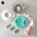 Manual Hand Operated 1500ML Chopper Pump Action With Free 3 Blades Food Processor Portable Container And Easy To Clean Kitchen Gadget.. 