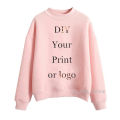 Sudadera Mujer 2021 Custom Hoodies DIY Sweatshirts White Pink Hoodie Warm Customized Hoody Pullover Personalized Sweat femme. 