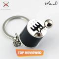 Stylish Metal Gear Box Design Car KeyChain 6 Speed Gearbox keychain for Car Bike keychain for boys keyrings for girl- Multicolor. 