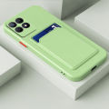 Relaxtoo For Realme Narzo 50 4G Case Wallet Card Slot Soft Silicone Back Cover For Realme Narzo50 4G Camera Shockproof Anti-Drop Multi-Color Optional. 