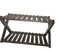 2 Layer Wooden Shoe Rack, Foldable shoe Storage Rack-Bean Bag Pakistan. 