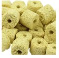 Aquarium Filter Media Yellow Ceramic Rings (200 Grams) Bio Porous Filter Biological Natural Nitrifying Bacteria Material Best Filtration Media For Fish Tank. 