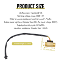 1 Piece of Yf-B1 Turbine Water Flow Sensor G1 / 2 Inch Electromagnetic Brass In-Line Hall Switch Male Thread 1-25 L/Min. 