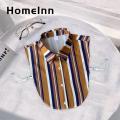Men Fake Collar Adjustable Strap Striped Fake Collar for Office Work Unisex Business Style Shirt Inside Collar with Anti-slip Button Buyers' Choice Shirt Fake Collar. 