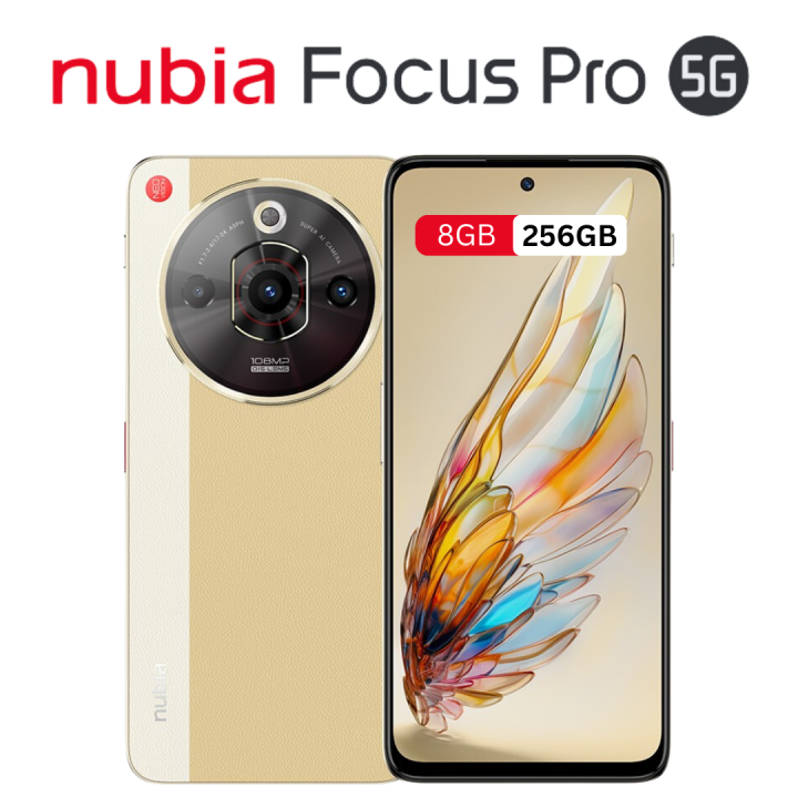Nubia Focus Pro 5g Smartphone || 8GB Ram (+12GB Extendable), 256 GB Rom, 108MP Camera, 5000Mah Battery, 120Hz Display