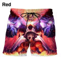 New Cartoon Mazinger Z 3d Printed Summer Shorts Funny Hip-hop Harajuku Style Cool Beach Short Pants Anime Swimsuit Board Shorts. 