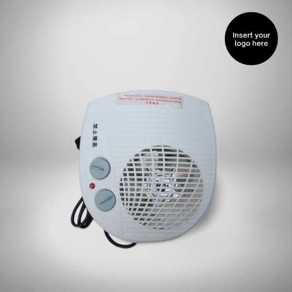 Fast Pressure Hot Air Blower Fan Heater - White